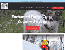 Tablet Screenshot of enchantedforestxc.com